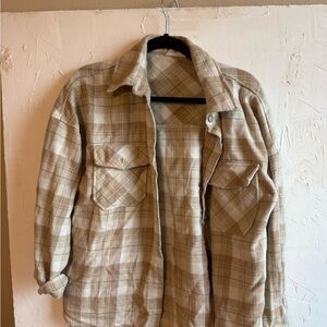 Plaid Tan Flannel